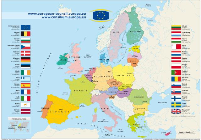 europe map 2011. European Union map 2011