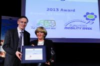 Participation in the European Mobility Week Award Ceremony