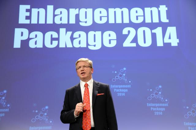 Press conference by Štefan Füle, Member of the EC, on the presentation of the 2014 Enlargement Package