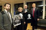 Belarus: Commissioner Füle with the activists of Viasna 
