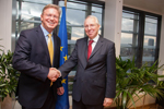 Meeting with Rolf Wenzel, Governor of the Council of Europe Development Bank