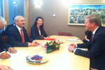 With K.Kiliçdaroğlu on developments in Turkey-EU relations