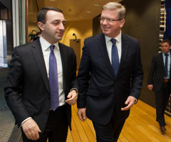 EU-Georgia: Prime Minister Gharibashivili in Brussels