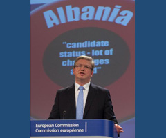 EU-Albania: Commissioner Füle visits Tirana on 6 March for High Level Dialogue