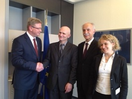 EU-Belarus: Meeting with Ales Bialiatski in Strasbourg 