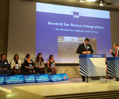 Award for Roma Integration in the Western Balkans and Turkey