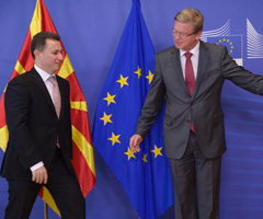EU- former Yugoslav Republic of Macedonia: Meeting with N. Gruevski