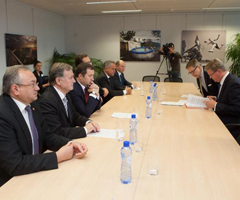 Moldova: with leaders of coalition parties on strengthening the EU agenda