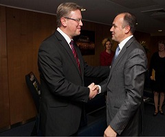 EU-Kosovo: With Minister Hoxhaj about SAA and normalisation with Serbia