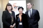 l-r: Commissioner, Helga Nowotny, President of the ERC, and Minister Morton Østergaard Kristensen, Danish Minister for Science, Innovation and Higher Education © EU, 2012