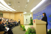 Commissioner delivers keynote address. © EU, 2012
