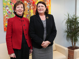 Commissioner meets Mary Robinson, President of the Mary Robinson Foundation for Climate Justice (MRFCJ), Brussels 3 March 2011