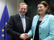 Commissioner and Enda Kenny