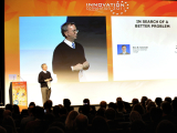 Eric Schmidt, Executive Chairman of Google presents at the Innovation Convention 2011