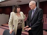 Commissioner together with Sir Leszek Borysiewicz, Vice Chancellor of the University of Cambridge
