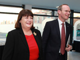 Commissioner and Simon Coveney, Irish Minister for Agriculture, Food and the Marine