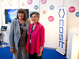 Ms Ángeles Rodríguez-Peña, President of the COST Committee of Senior Officials (European cooperation in Science and Technology), and the Commissioner