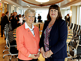 The Commissioner with Marie-Anne Coninsx, Head of the EU Delegation in Canada