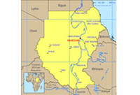 Map of Sudan © EU