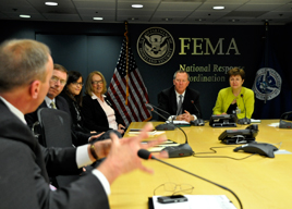 Kristalina Georgieva at the US Federal Emergency Management Agency © EU
