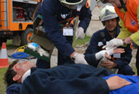 Commissioner Georgieva during a rescue operation exercise © EU