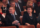 La commissaire Georgieva lors du concert d'ouverture de la présidence danoise © UE