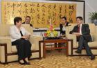 Kristalina Georgieva and Le Yucheng, Chinese Assistant Minister for Foreign Affairs © EU