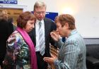 Catherine Ashton, Štefan Füle and Kristalina Georgieva discussing © EU