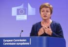 Commissioner Georgieva giving a speech on Syria © EU