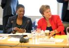 Valerie Amos, United Nations Under-Secretary-General and Emergency Relief Coordinator and Kristalina Georgieva, Commissioner for International Cooperation, Humanitarian Aid and Crisis Response (c) EU