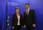 Kristalina Georgieva and  Miroslav Lajcak, Slovak Minister of Foreign Affairs © EU