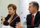 Kristalina Georgieva and Dusan Chrenek, Head of the EC Representation in Slovakia © EU