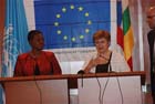 European Commissioner for International Cooperation, Humanitarian Aid and Crisis Response, Kristalina Georgieva and the United Nations humanitarian chief Valerie Amos, on a joint visit to Central African Republic (CAR), expressed deep concern about the plight of the people affected by instability across the country.