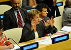 She reiterated though that the world is more fragile and many humanitarian crises were becoming more complex