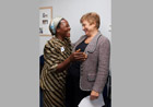 On Monday 7 October, Commissioner Georgieva met with Nansen Refugee Award Winner Sister Angélique Namaika