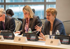 Commissioner Georgieva and the UK's Department for International Development Minister Justine Greening, held a meeting in Washington to discuss the future of Syria's children and how they could be supported.