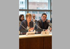 Commissioner Georgieva and the UK's Department for International Development Minister Justine Greening, held a meeting in Washington to discuss the future of Syria's children and how they could be supported.