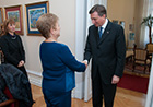 Ms Kristalina GEORGIEVA meets with Mr Borut PAHOR, President of the Republic of Slovenia