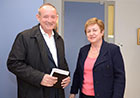 Commissioner Georgieva meets Yvo de Boer, Global Chairman of the Climate Change and Sustainability Services at KPMG.