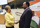 On 3 April, Commissioners Georgieva and Piebalgs, attended a European Parliament event "3N: Nigerians feeding Nigerians: Lessons learned and breakthroughs" with Nigerian President Issoufou