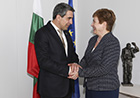 Commissioner Georgieva with Rosen Plevneliev, President of Bulgaria.