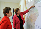 Commissioner Georgieva visited the European Delegation in Cameroon to find out more about their role