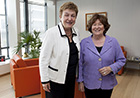 Commissioner Georgieva met with Louise Arbour, President and CEO of the International Crisis Group Belgium