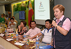 Commissioner Georgieva emphasised preparedness for such major disasters and congratulated the resilience of people affected by Typhoon Haiyan.