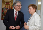 Commissioner Georgieva meets Christoph Strässer, German Federal Government Commissioner for Human Rights Policy and Humanitarian Aid