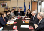 Commissioner Georgieva at the headquarters of France's civil protection © EU
