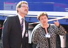 Christoph Unger, President of the Federal Office of Civil Protection and Disaster Assistance and Kristalina Georgieva, Commissioner for International Cooperation, Humanitarian Aid and Crisis Response