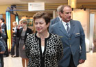 Commissioner Georgieva and representives from Germany’s Federal Agency for Technical Relief (THW) 