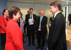 Commissioner Georgieva and Christian Friis Bach, Danish Minister for Development Cooperation, laughing © EU