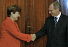 Commissioner Georgieva meets Sándor Pintér, the Hungarian Minister for the Interior – Hungary, 18/10/2010 © EU